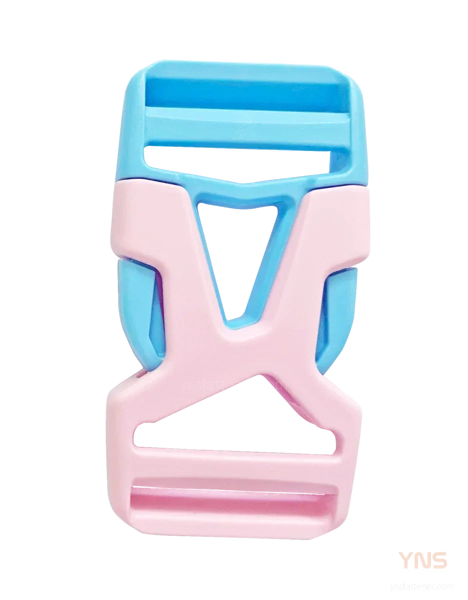Macaron Buckle (Pink/Blue)